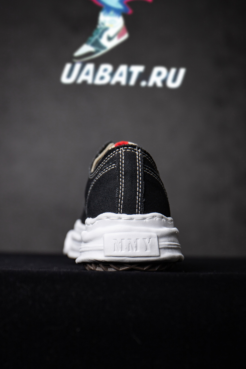 Ma*s*n mihara yasuhiro hank og sole canvas low black