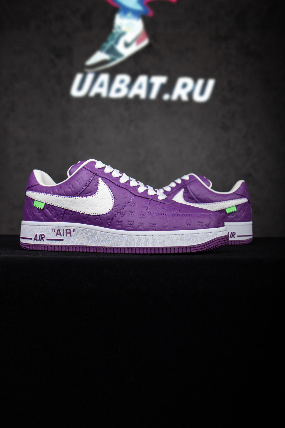 l0*is V*t0n x nike air force 1 low f&f "purple"