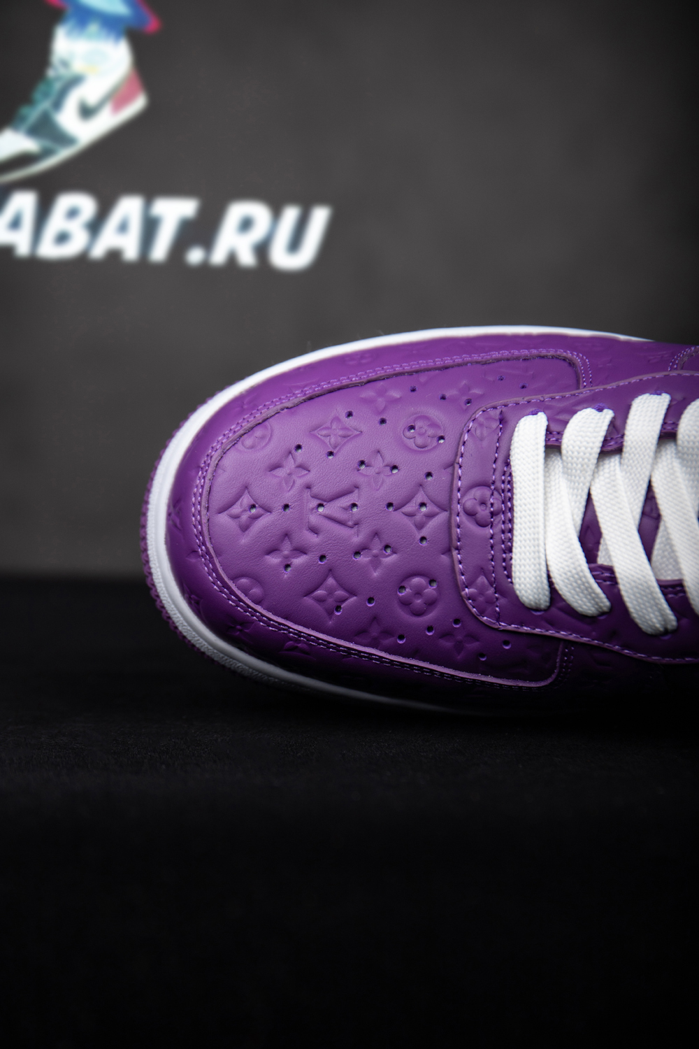 l0*is V*t0n x nike air force 1 low f&f "purple"