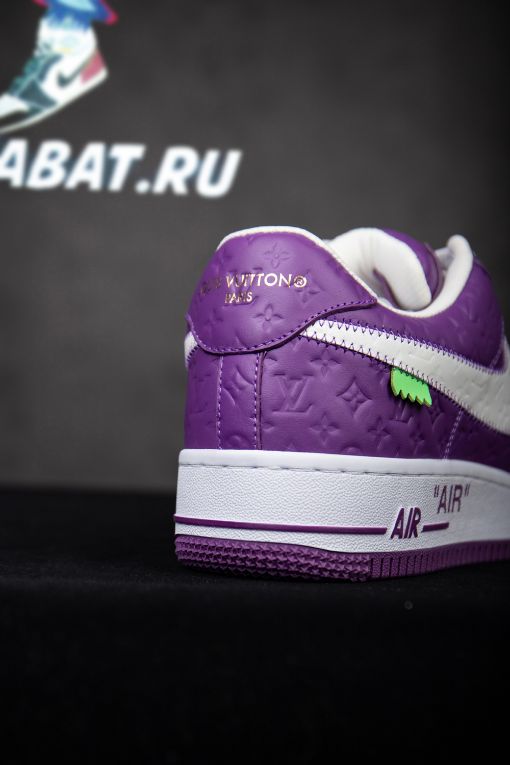 l0*is V*t0n x nike air force 1 low f&f "purple"