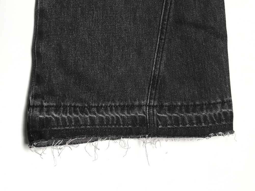 13De Marzo Mid-Range Bear Wide-Leg Jeans TSK1