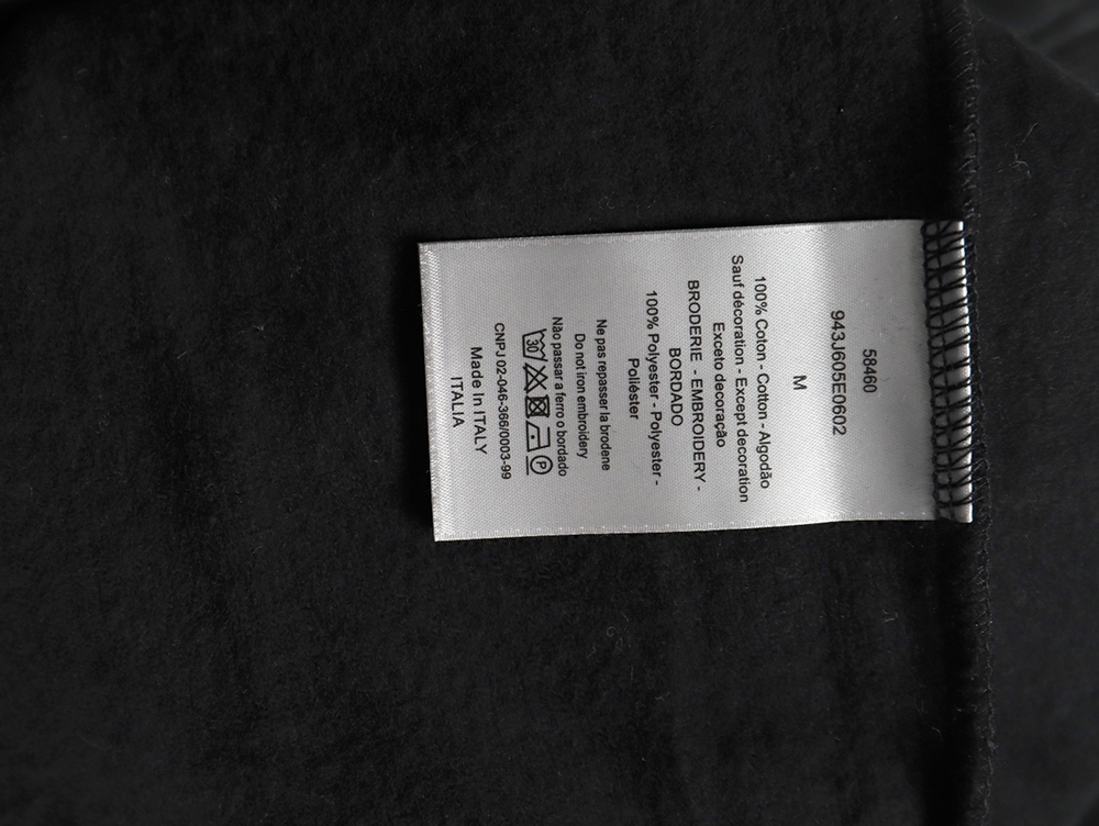 D*or embroidered silver logo hoodie tsk2