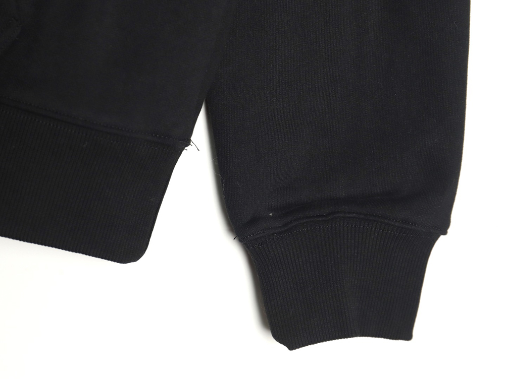 D*or embroidered silver logo hoodie tsk2