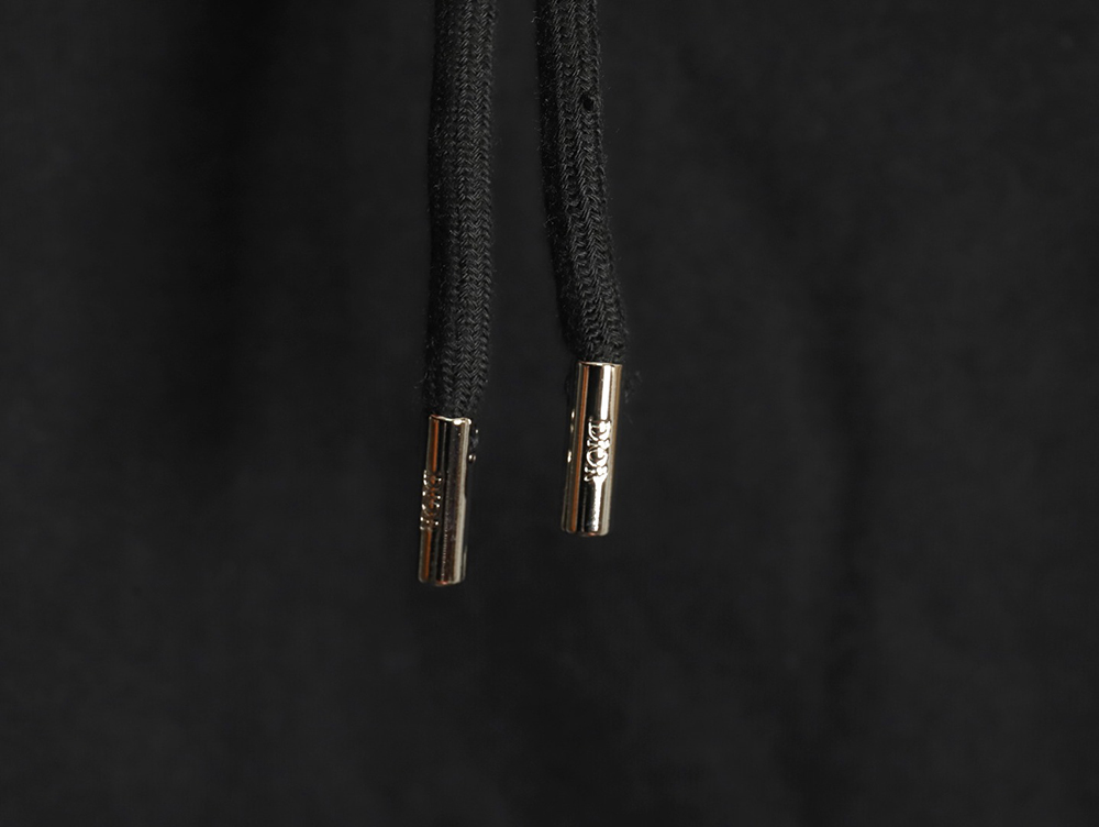 D*or embroidered silver logo hoodie tsk2