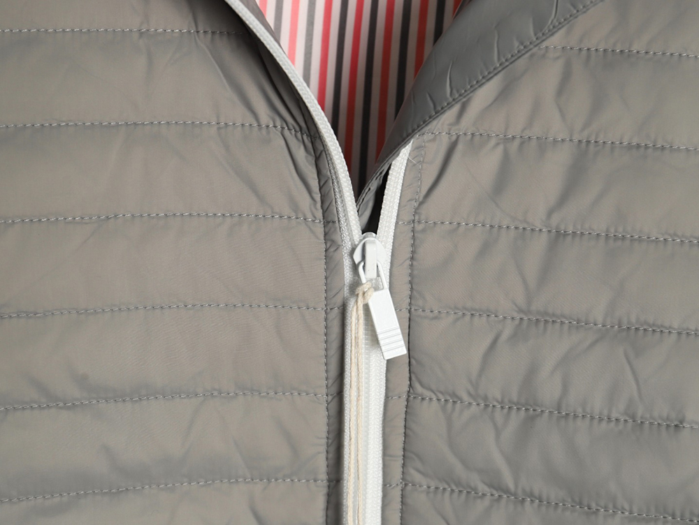 Thom Browne Casual Four-Bar Padded Jacket