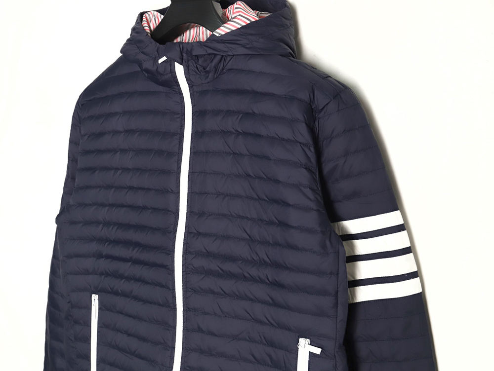 Thom Browne Casual Four-Bar Padded Jacket TSK1