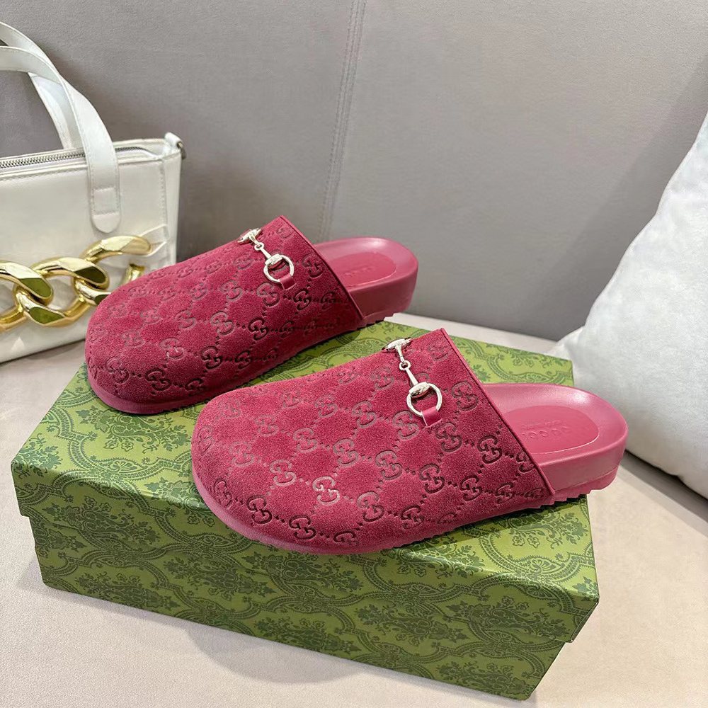 G*u*i horsebit slipper