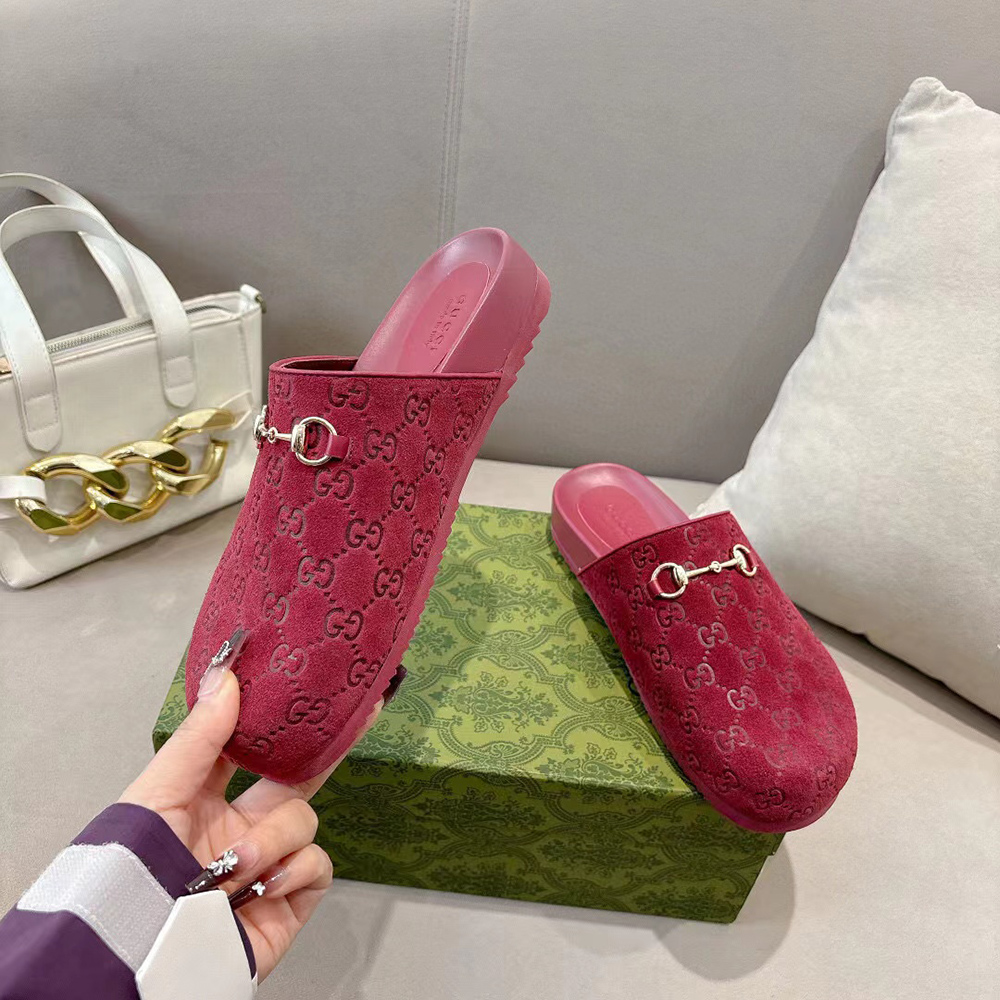 G*u*i horsebit slipper