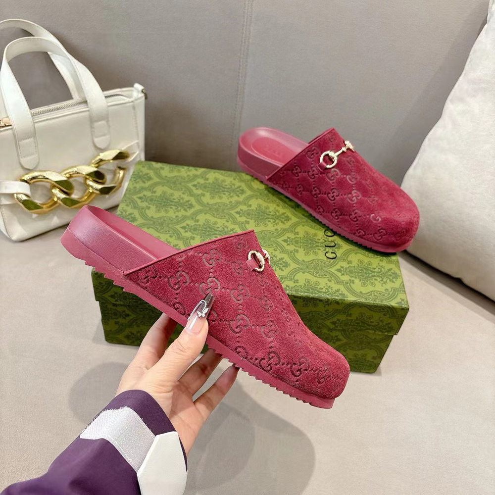 G*u*i horsebit slipper