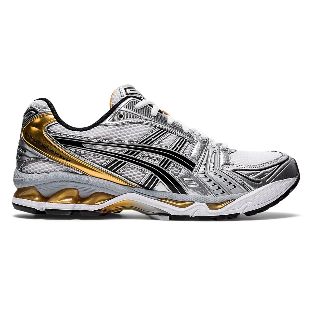 As*ic*s gel kayano 14 ''white pure gold''