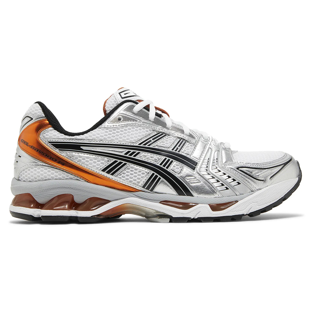 As*ic*s gel kayano 14 ''silver piquant orange''