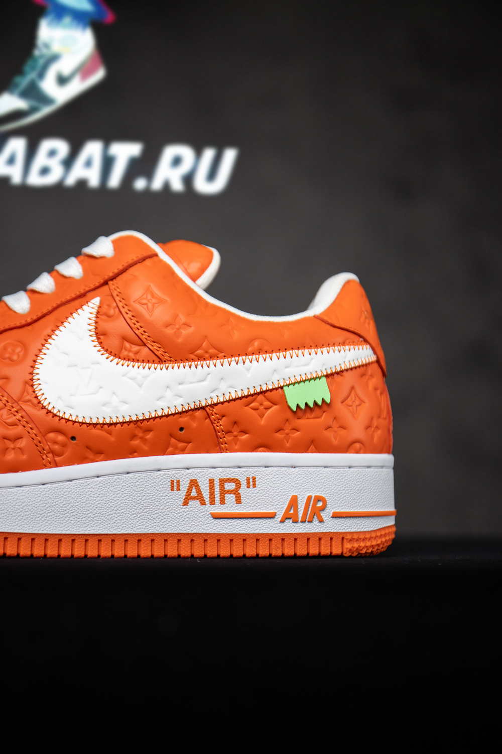 l0*is V*t0n x nike air force 1 low “orange”