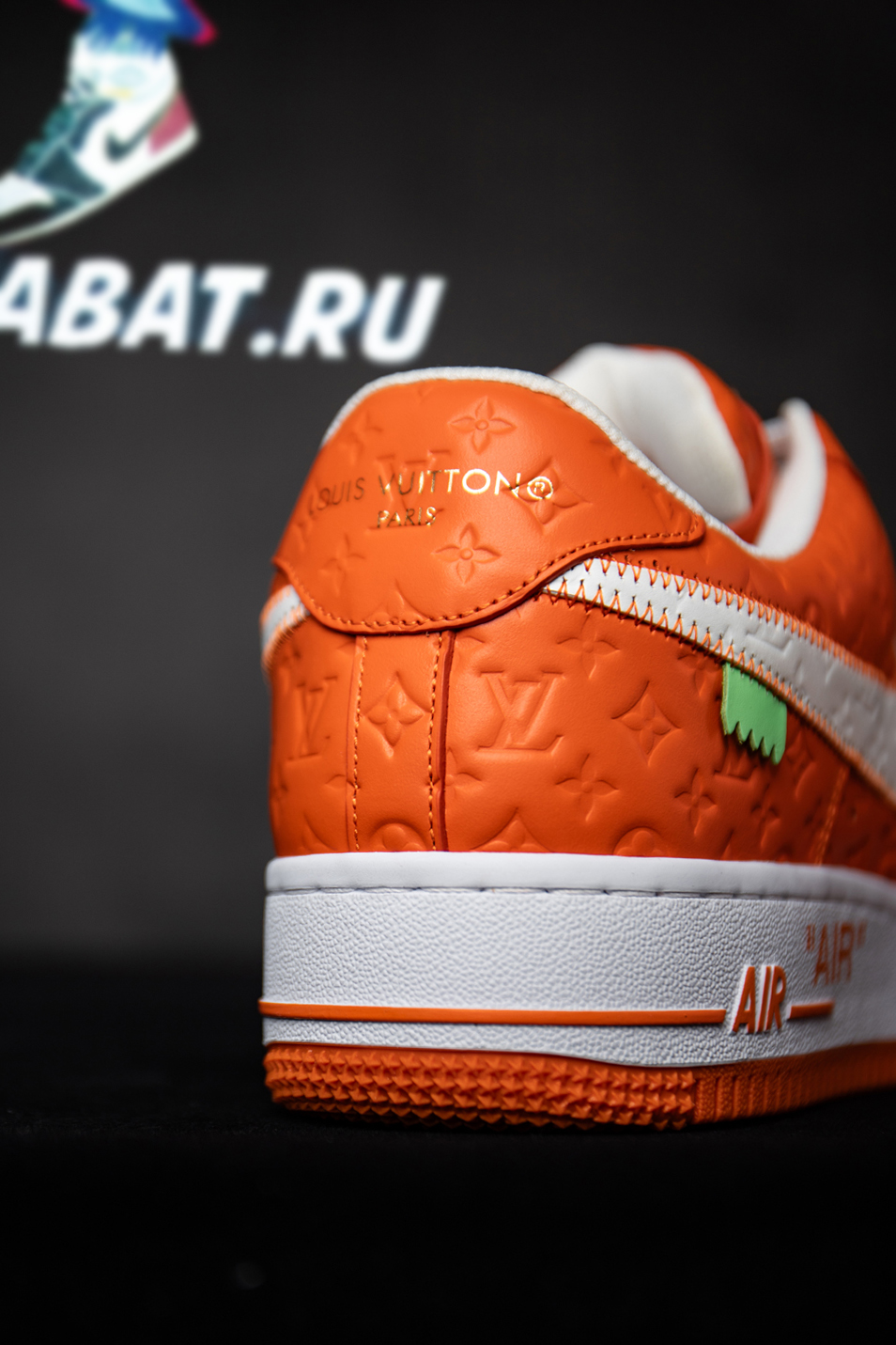 l0*is V*t0n x nike air force 1 low “orange”
