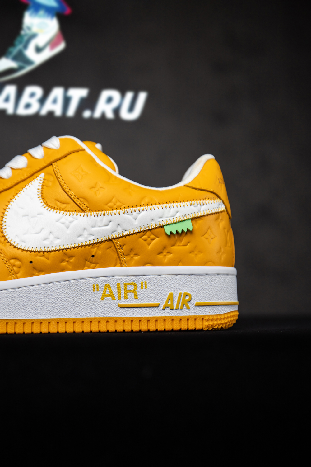 l0*is V*t0n x nike air force 1 low “yellow”