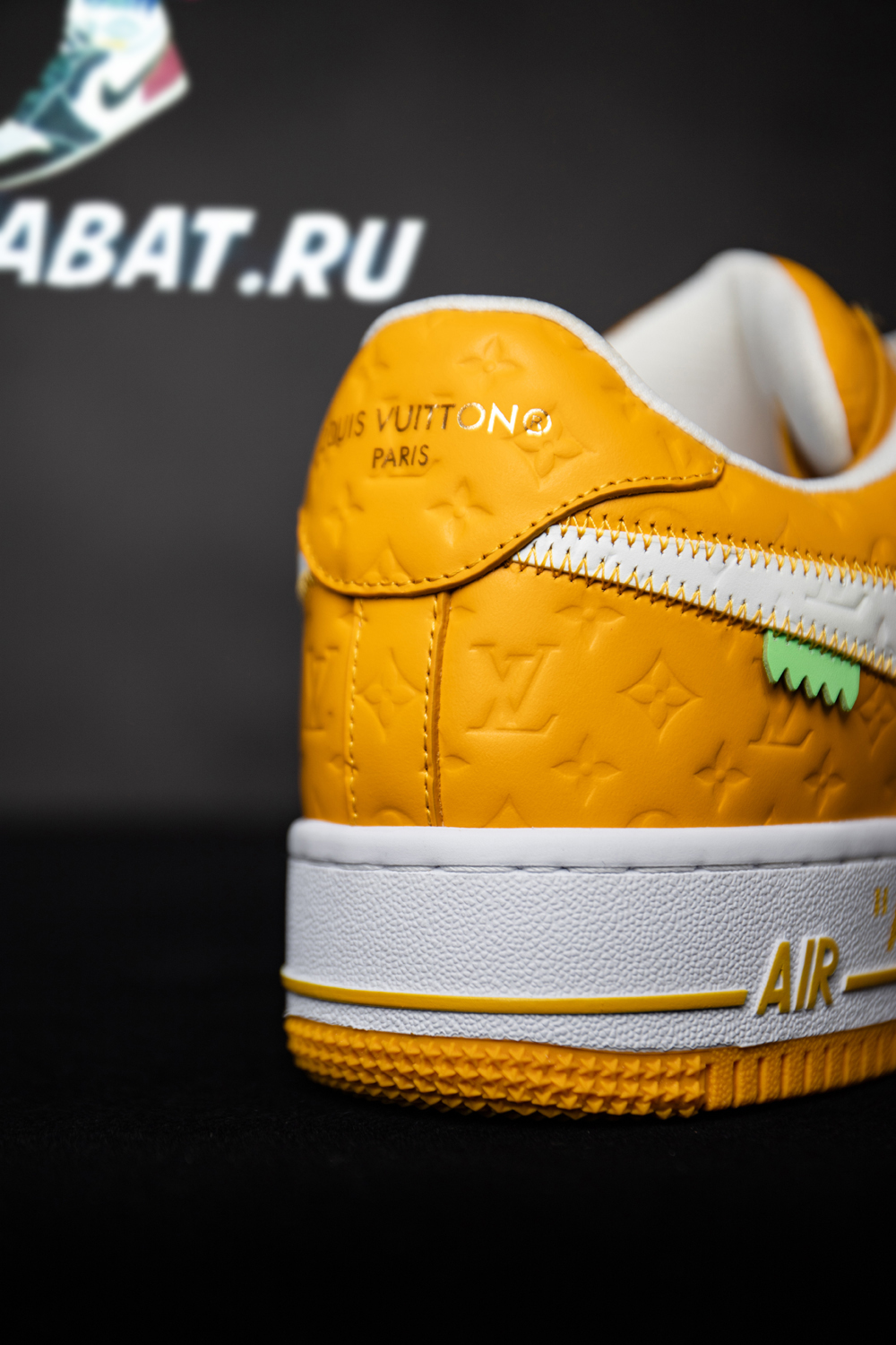 l0*is V*t0n x nike air force 1 low “yellow”