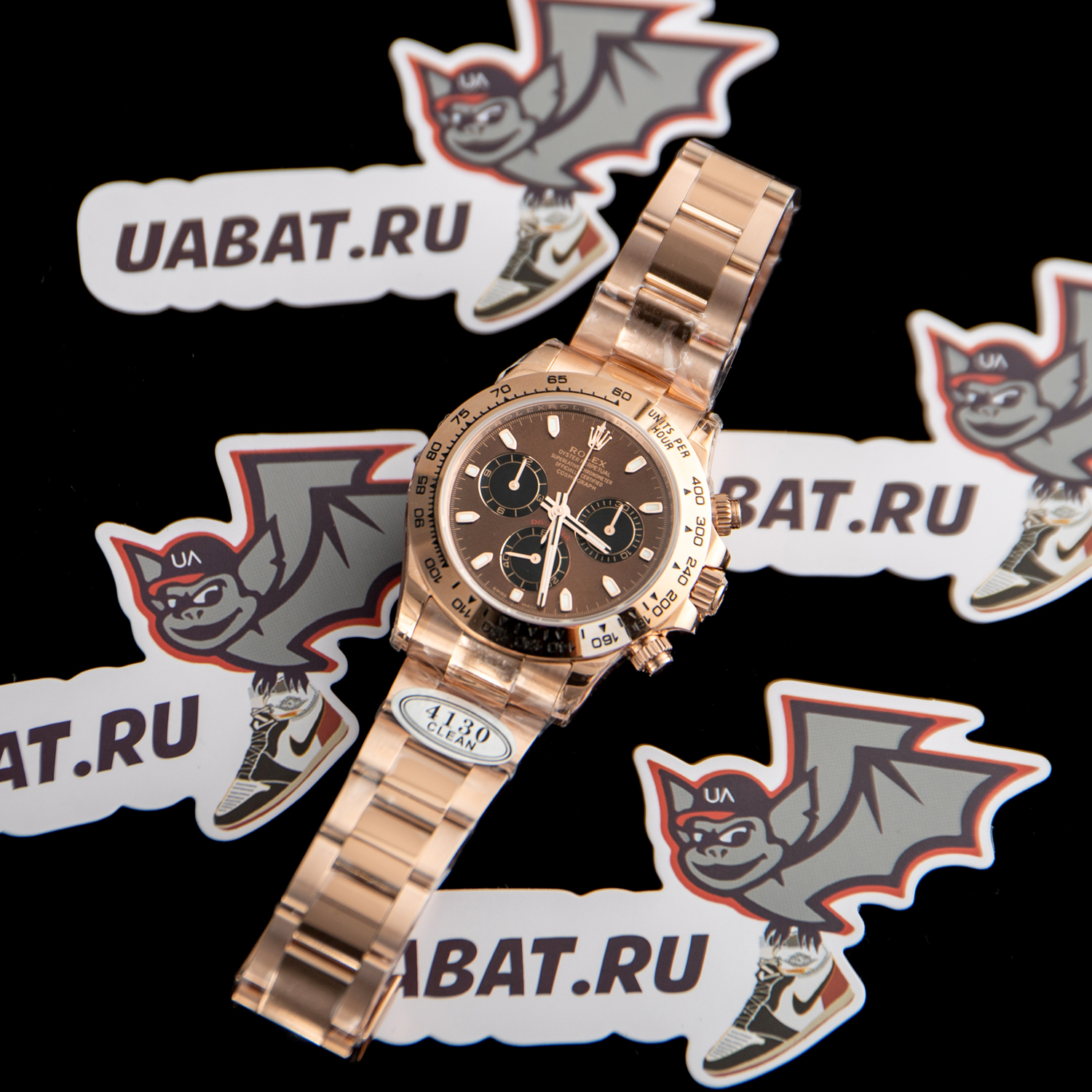 R*l*x - daytona 116505ln rg/rg brown 904l cleanf v4 a4130