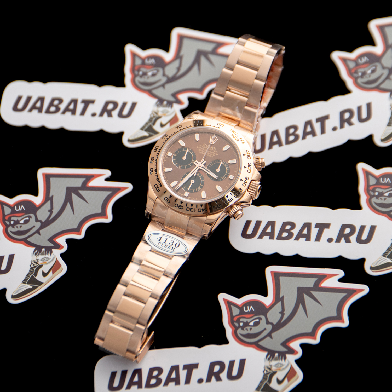 R*l*x - daytona 116505ln rg/rg brown 904l cleanf v4 a4130