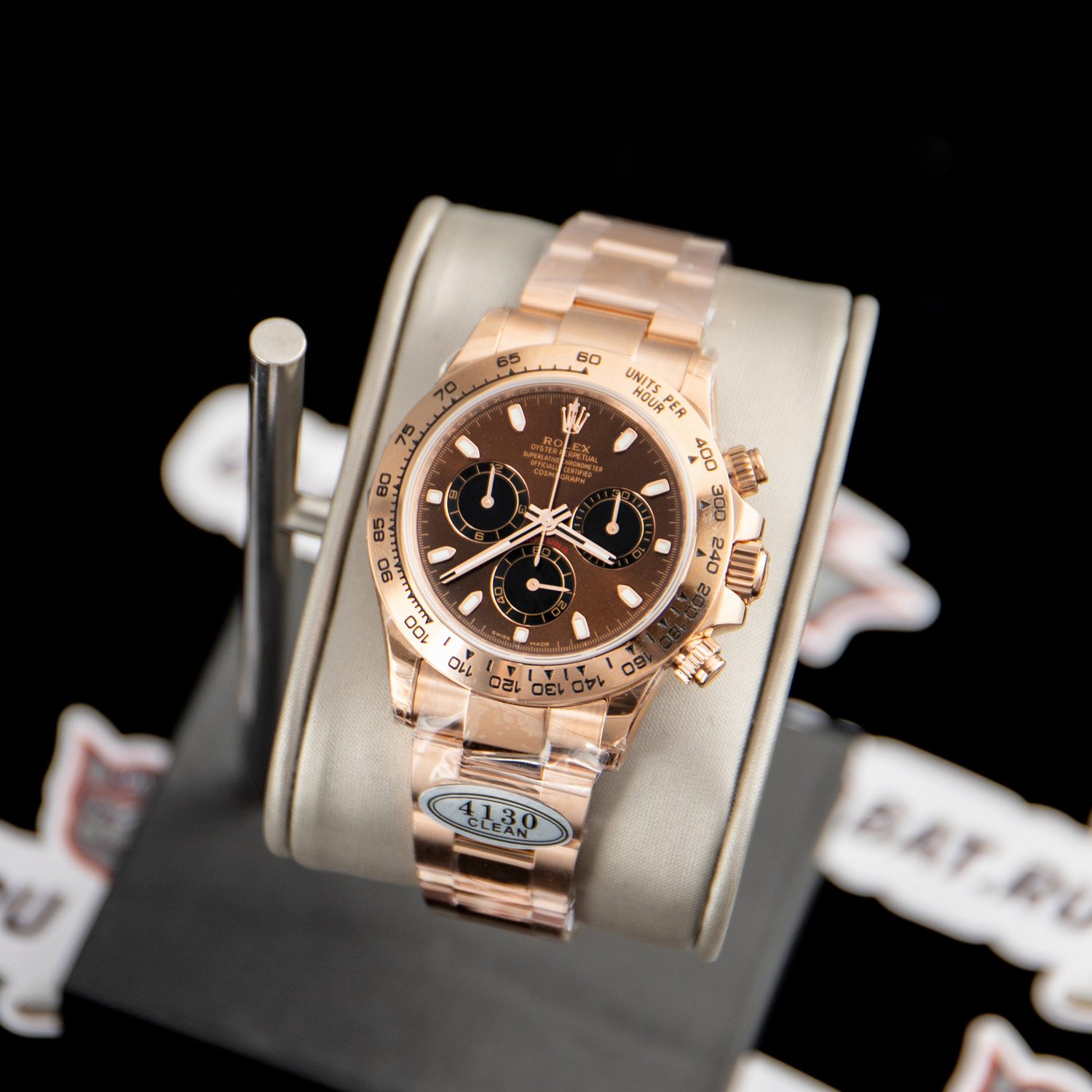 R*l*x - daytona 116505ln rg/rg brown 904l cleanf v4 a4130