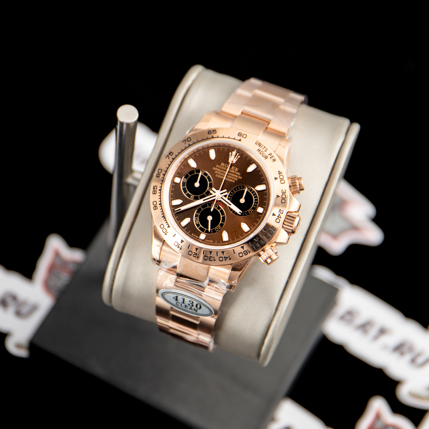 R*l*x - daytona 116505ln rg/rg brown 904l cleanf v4 a4130