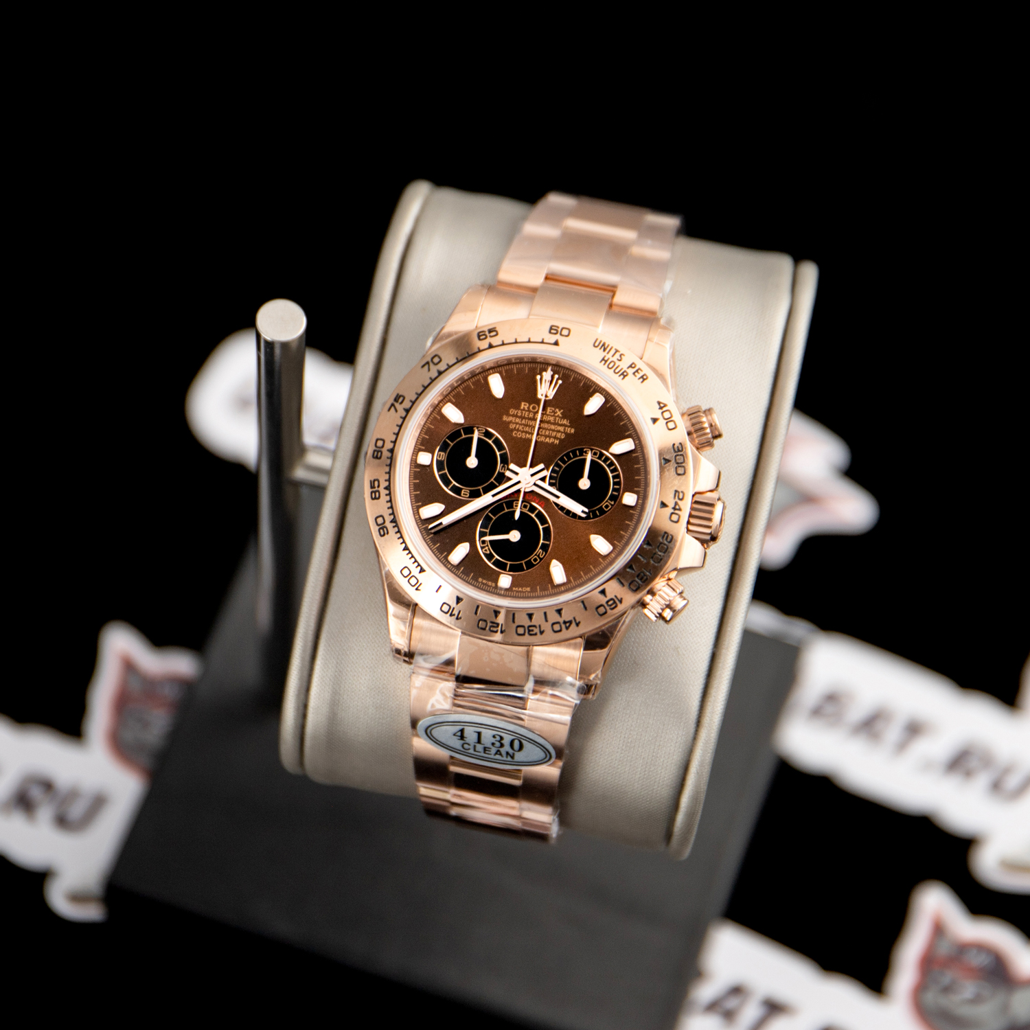 R*l*x - daytona 116505ln rg/rg brown 904l cleanf v4 a4130