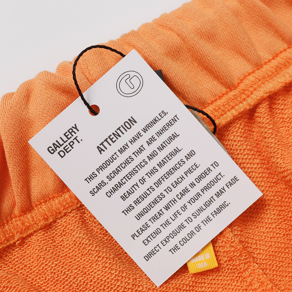 Gallery Dept retro splash graffiti shorts