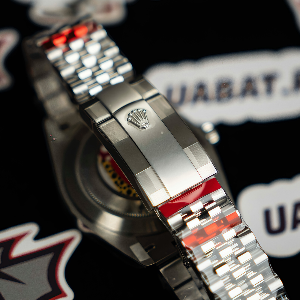 R*l*x - datejust 41mm jub flt 904l ss/ss white/stk 3235