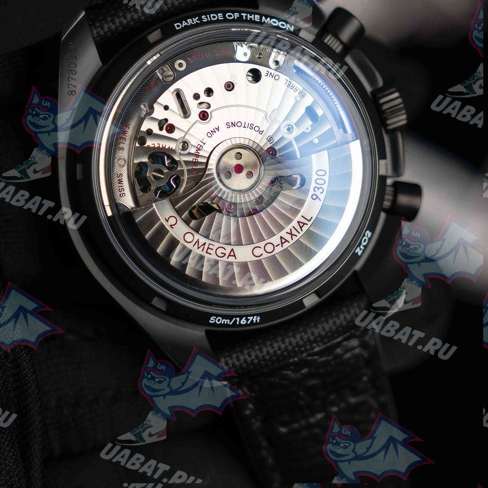 Om**a - speedmaster dsom "black" cer/ny blk omf v2 a7750