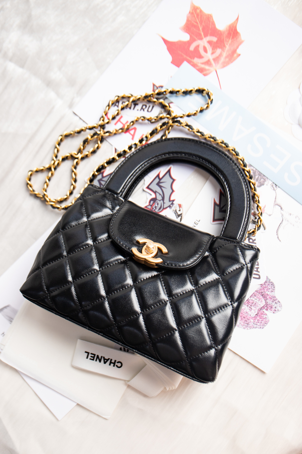 Ch*el bags as4416 19*13*7cm