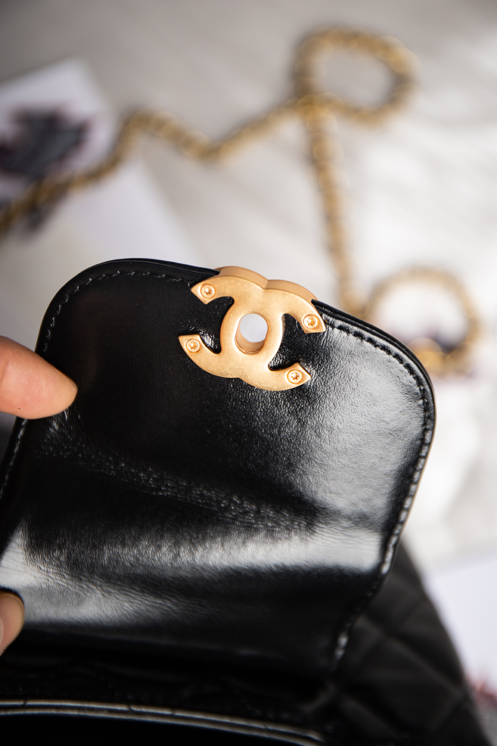 Ch*el bags as4416 19*13*7cm