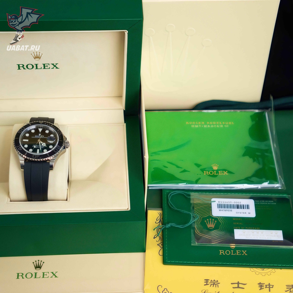 YachtMaster 226659 42mm 316F SS/RU Blk VSF VS3235