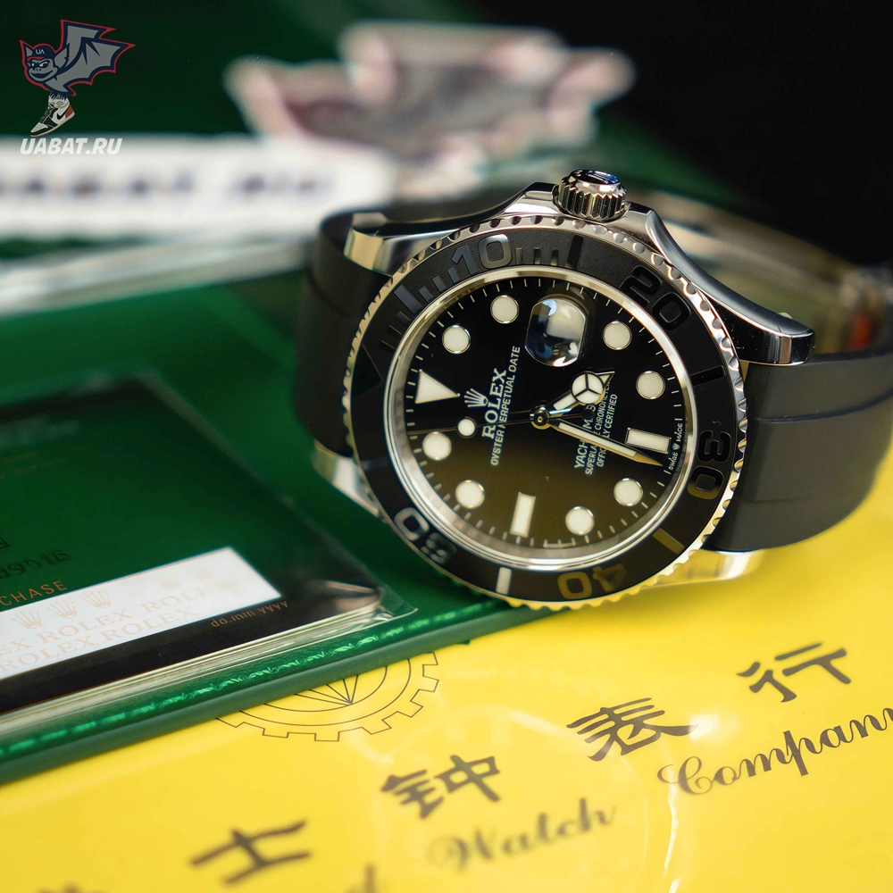 YachtMaster 226659 42mm 316F SS/RU Blk VSF VS3235