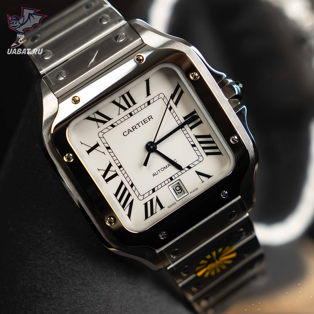 Ca*t*er - santos de Ca*t*er 35mm mens ss/ss white 3kf my9015