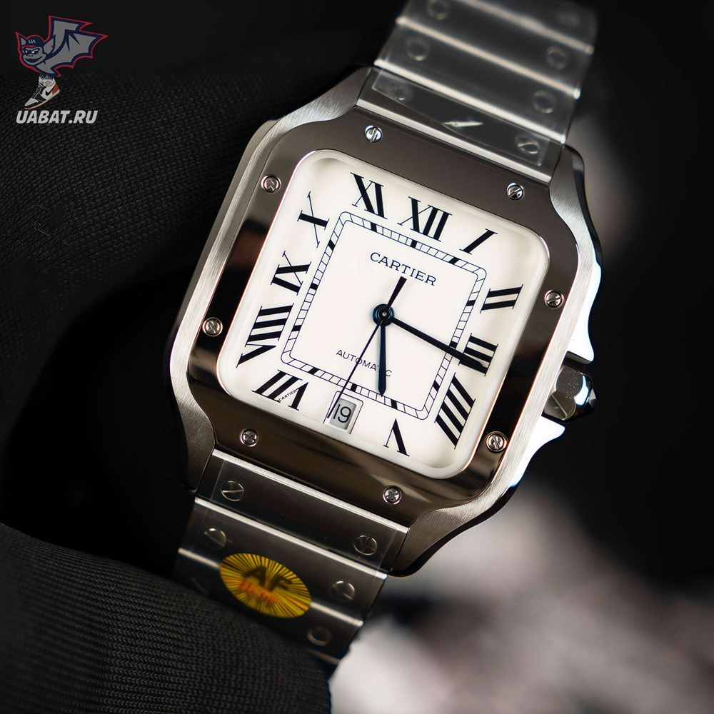 Ca*t*er - santos de Ca*t*er 35mm mens ss/ss white 3kf my9015