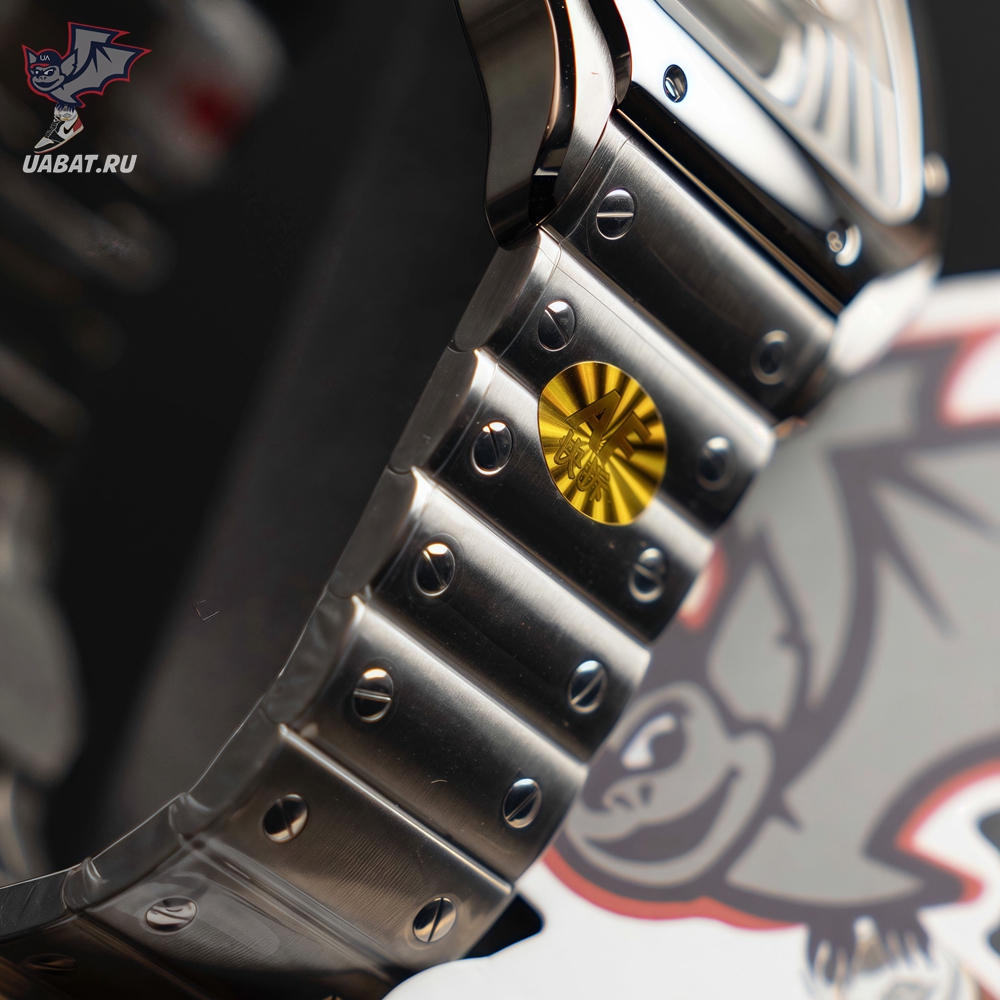 Ca*t*er - santos de Ca*t*er 35mm mens ss/ss white 3kf my9015