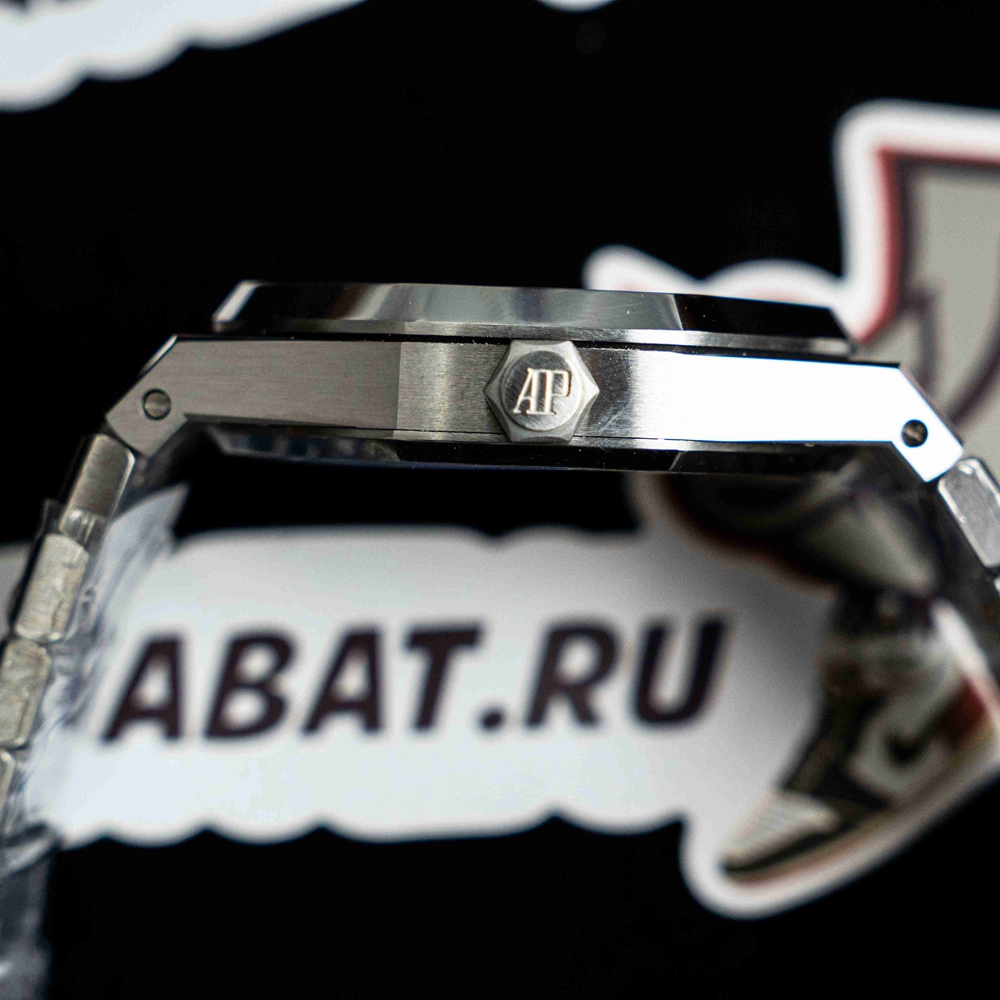 audemars P*g*et - royal oak 41mm 15500 ss/ss white/stk zf v2 a4302