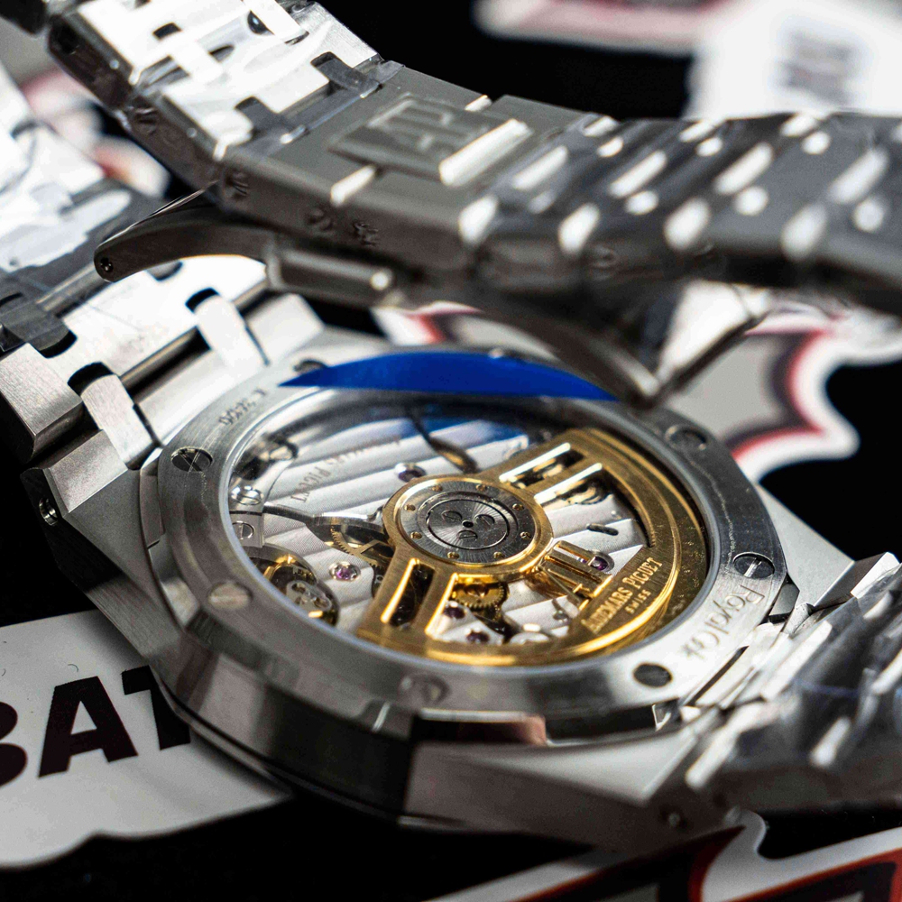 audemars P*g*et - royal oak 41mm 15500 ss/ss white/stk zf v2 a4302