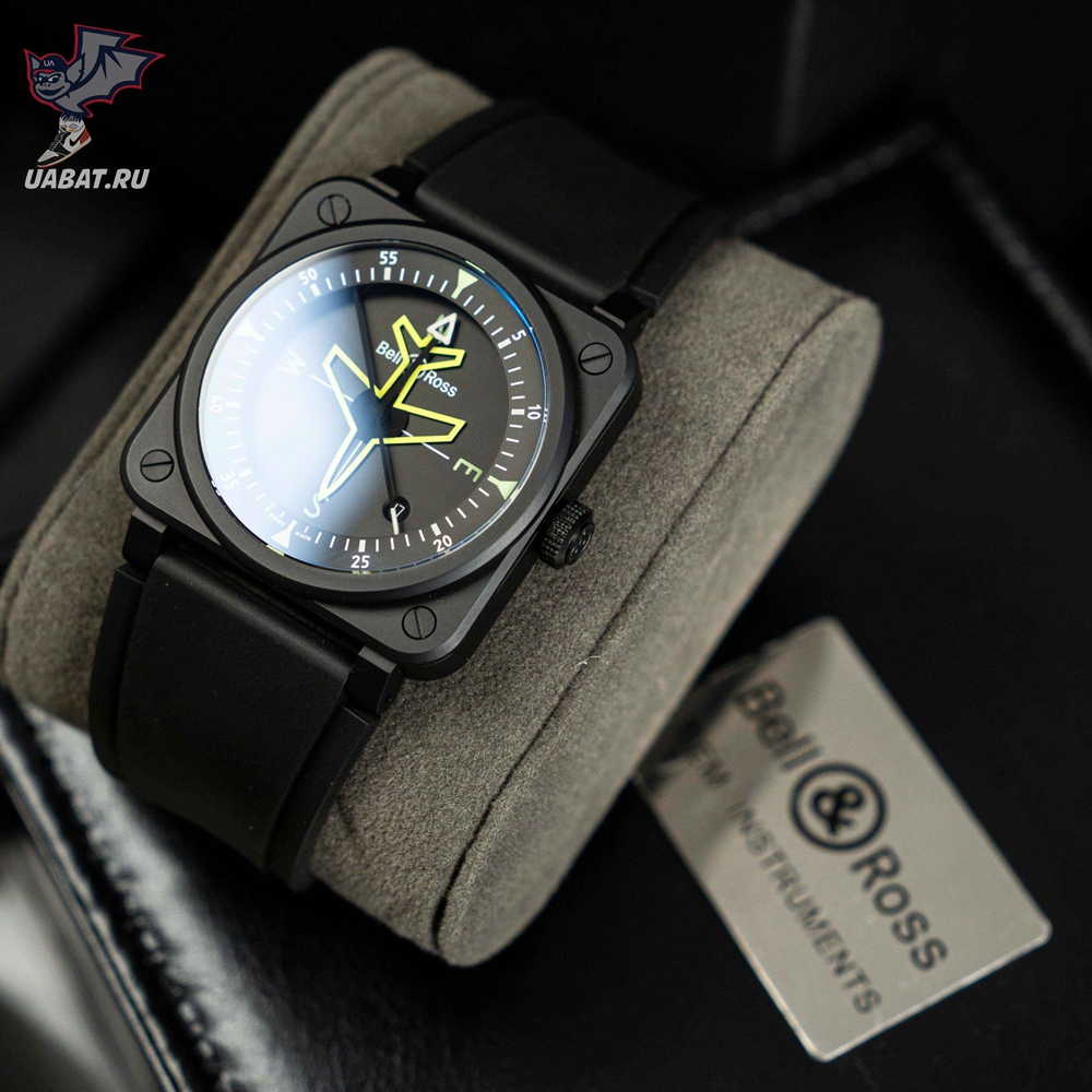 Bell & Ross BR 03 Gyrocompass Black Watch BR03A-CPS-CE/SRB