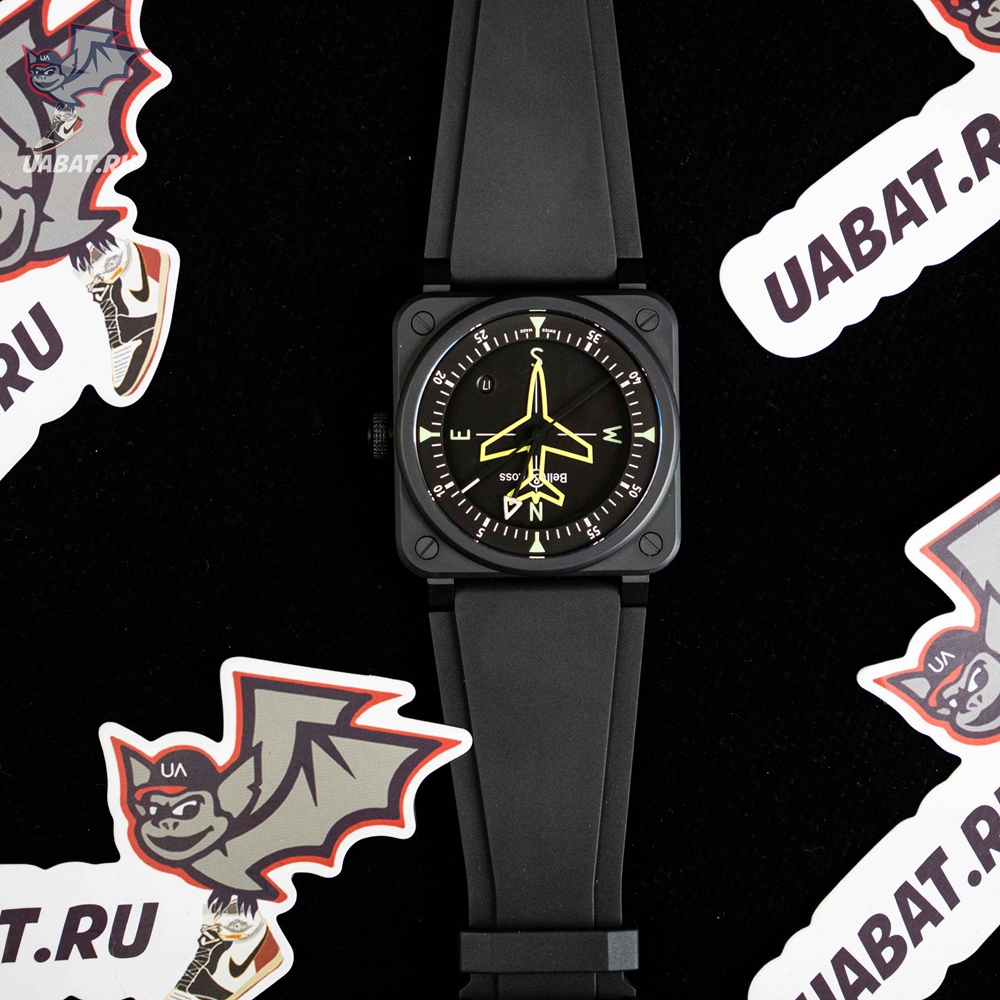 Bell & Ross BR 03 Gyrocompass Black Watch BR03A-CPS-CE/SRB