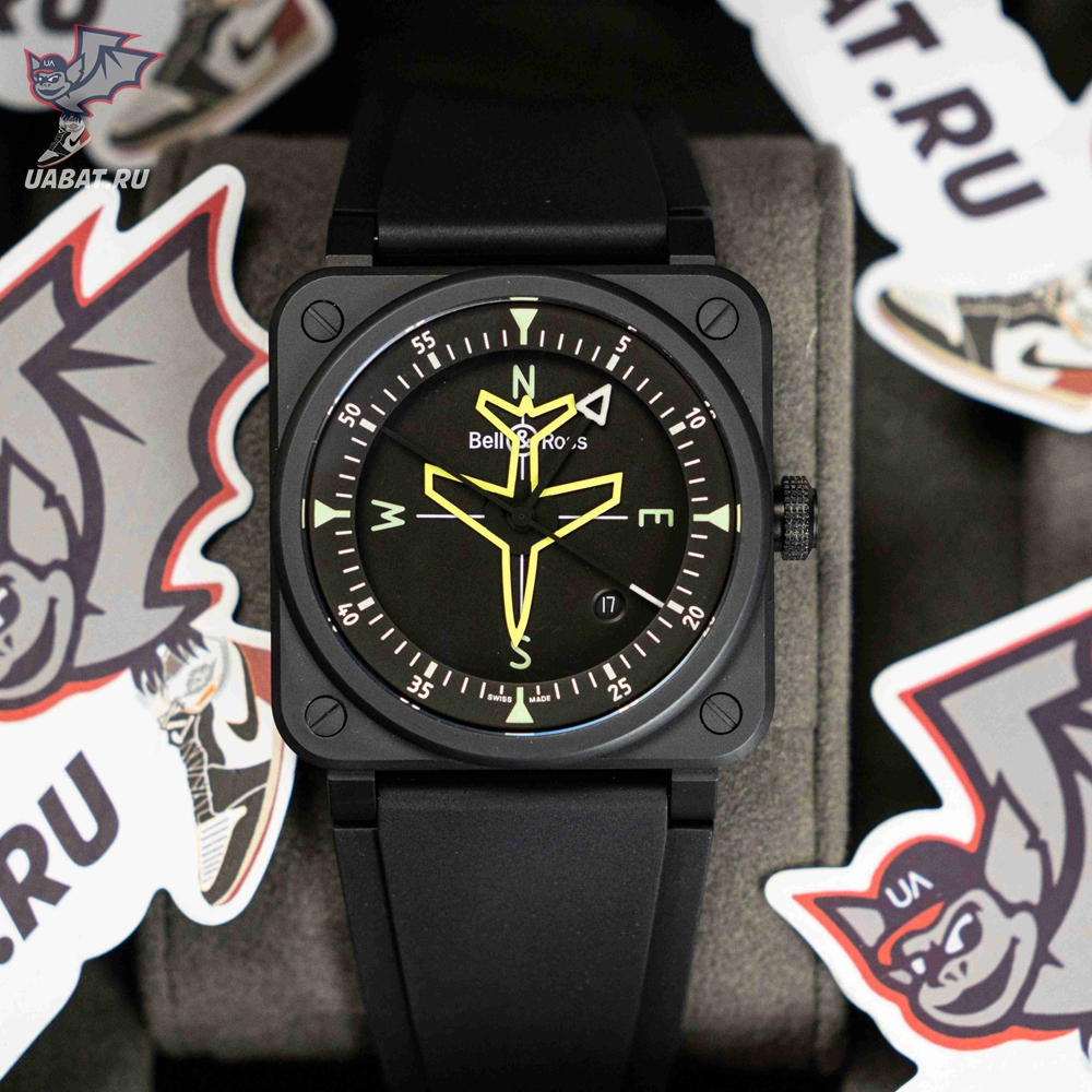 Bell & Ross BR 03 Gyrocompass Black Watch BR03A-CPS-CE/SRB