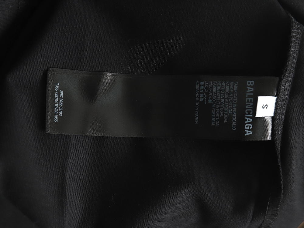 Ba*len*cia*ga loop sports icon short sleeve t-shirt tsk1