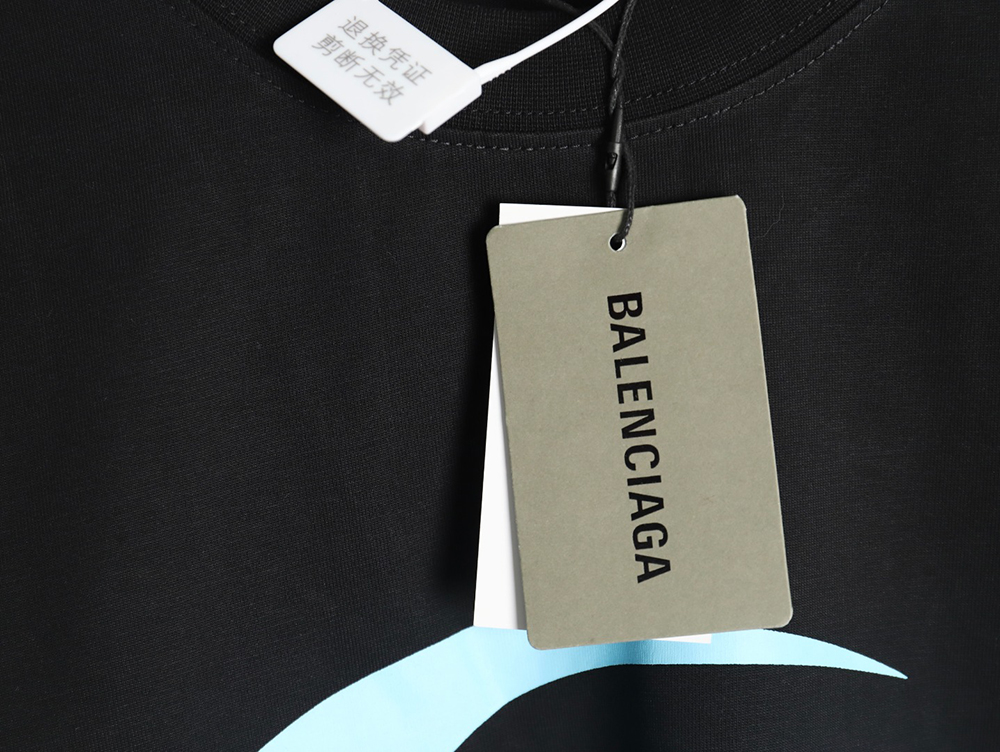 Ba*len*cia*ga loop sports icon short sleeve t-shirt tsk1