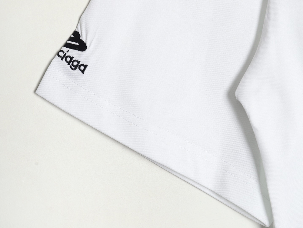 Ba*len*cia*ga 3b classic logo short sleeve t-shirt