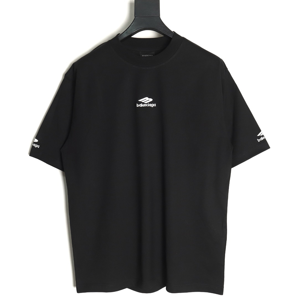Ba*len*cia*ga 3b classic logo short sleeve t-shirt tsk1