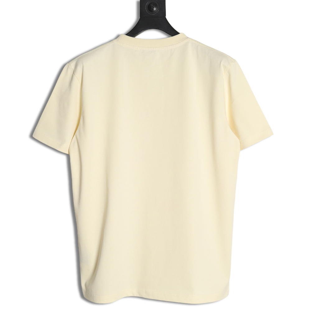 D*or four-color embroidered chapter letter t-shirt tsk1