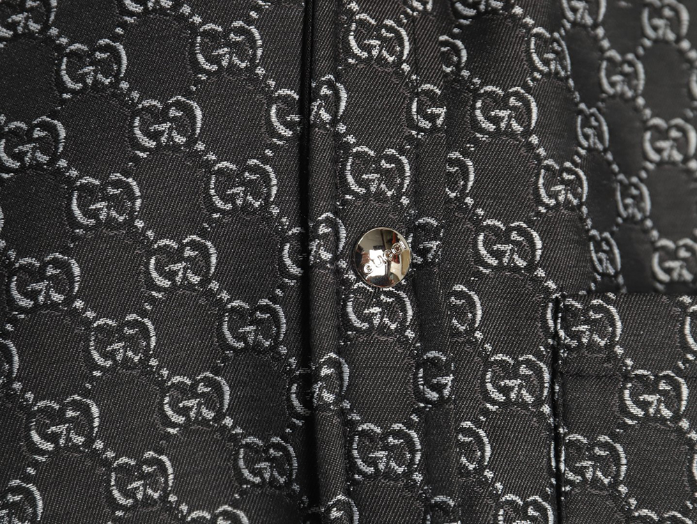 G*u*i double g jacquard reversible jacket