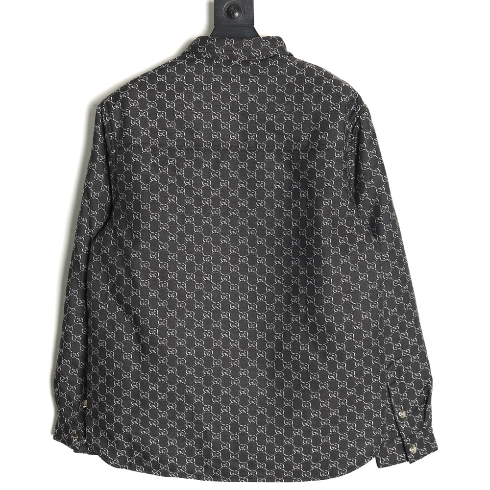 G*u*i double g jacquard reversible jacket