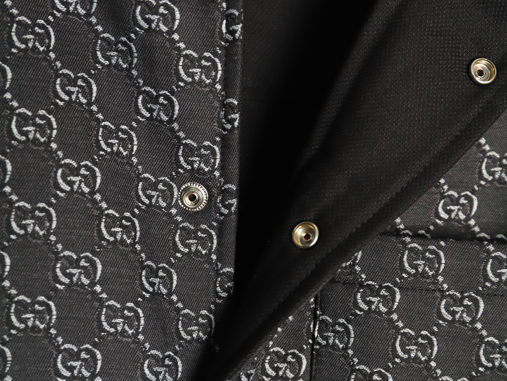 G*u*i double g jacquard reversible jacket