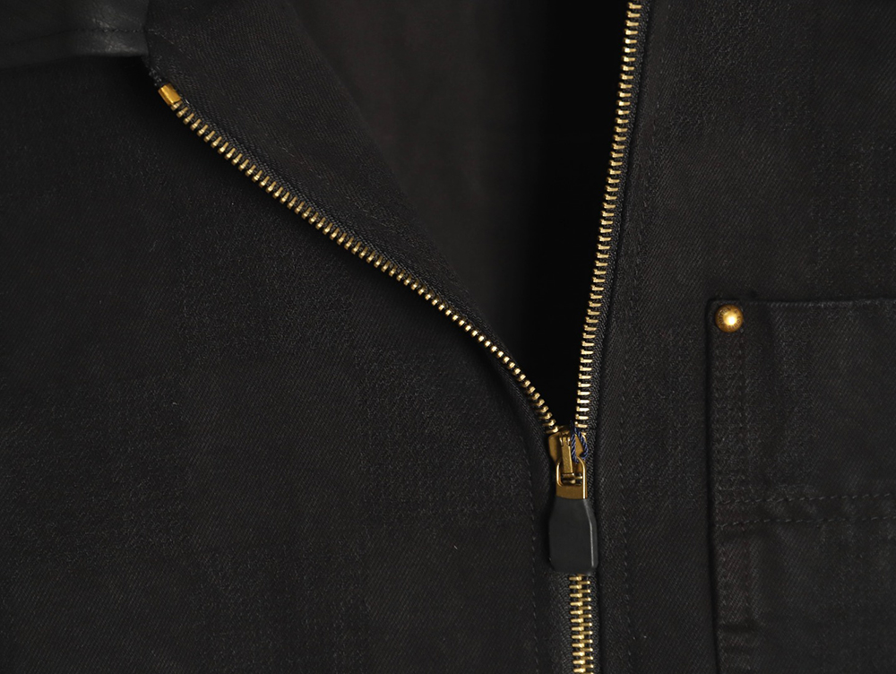 l0*is V*t0n checkerboard workwear tunic jacket coat