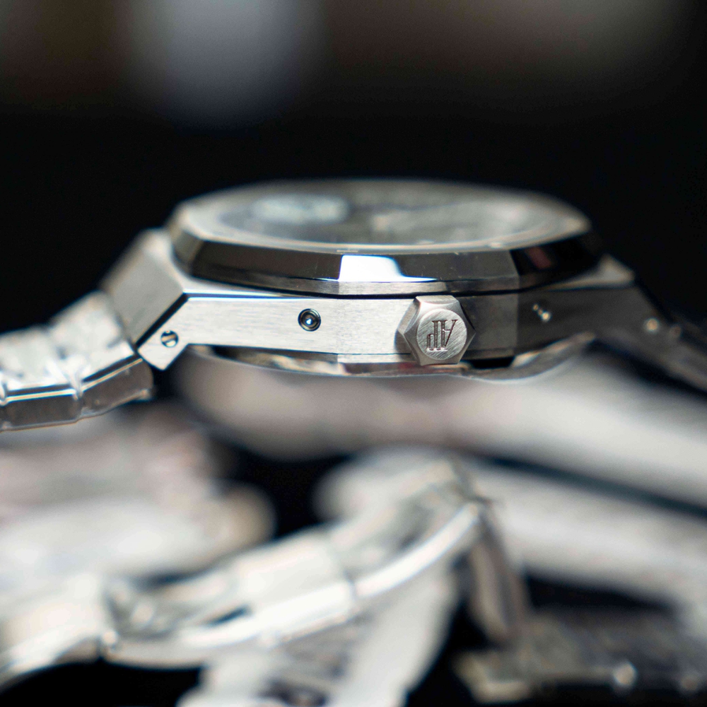 audemars P*g*et - royal oak perpetual cal 26574 ss/ss blk apsf a5134