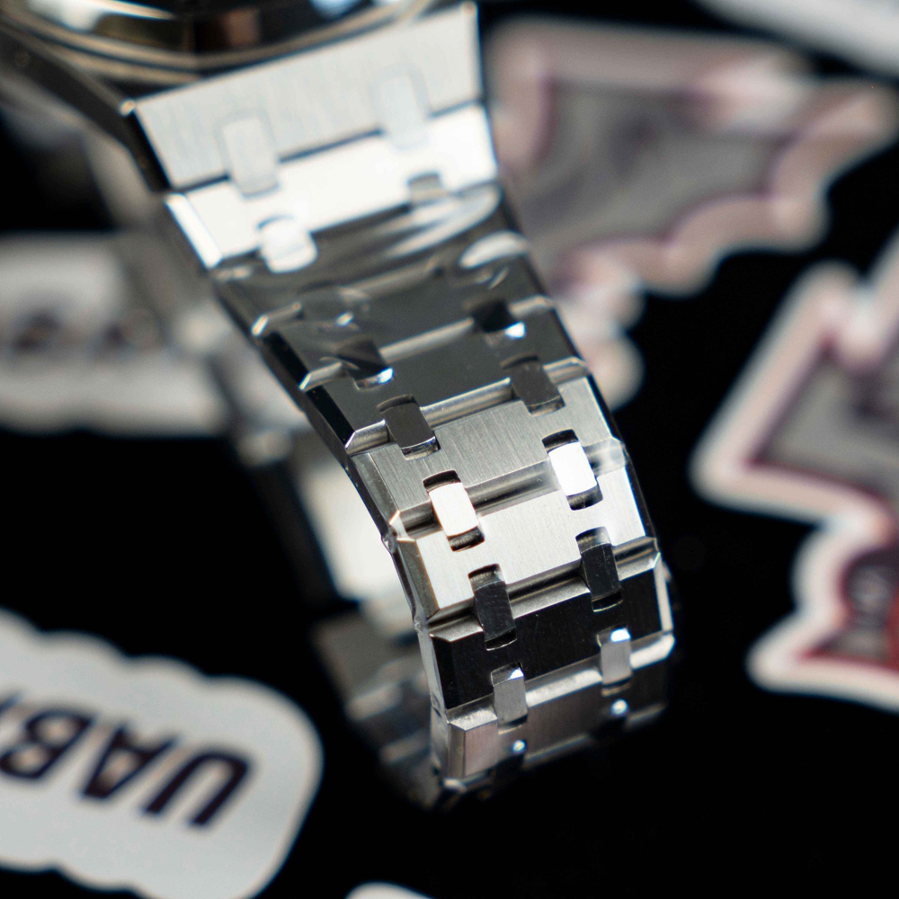 audemars P*g*et - royal oak perpetual cal 26574 ss/ss blk apsf a5134